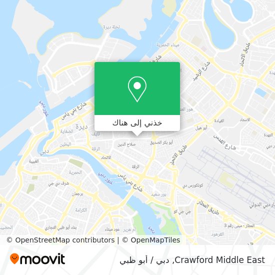 خريطة Crawford Middle East