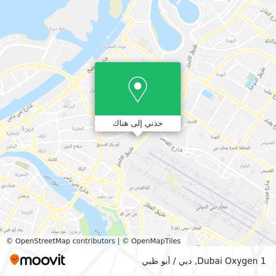 خريطة Dubai Oxygen 1