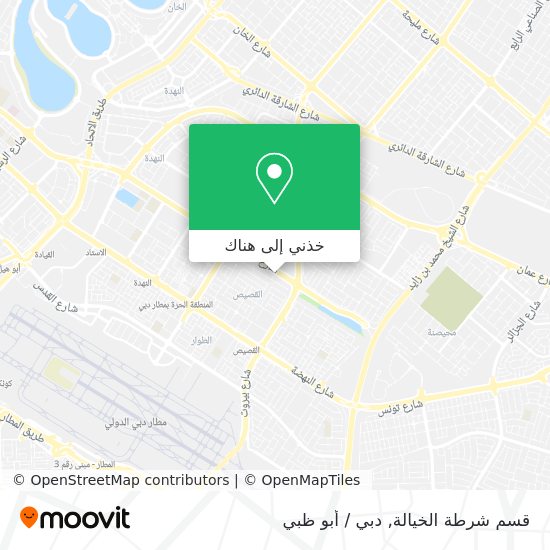 خريطة قسم شرطة الخيالة