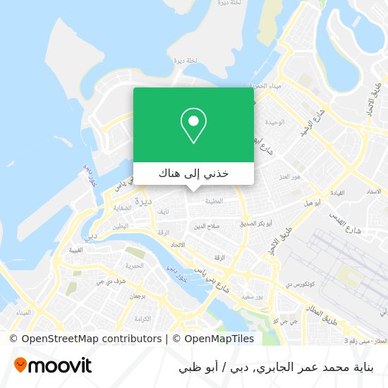 خريطة بناية محمد عمر الجابري