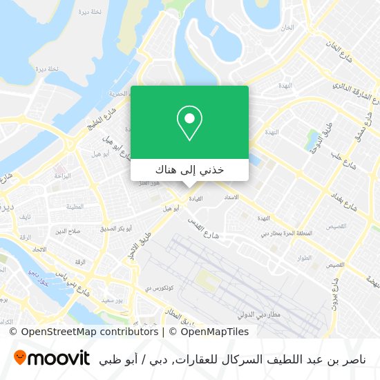 خريطة ناصر بن عبد اللطيف السركال للعقارات