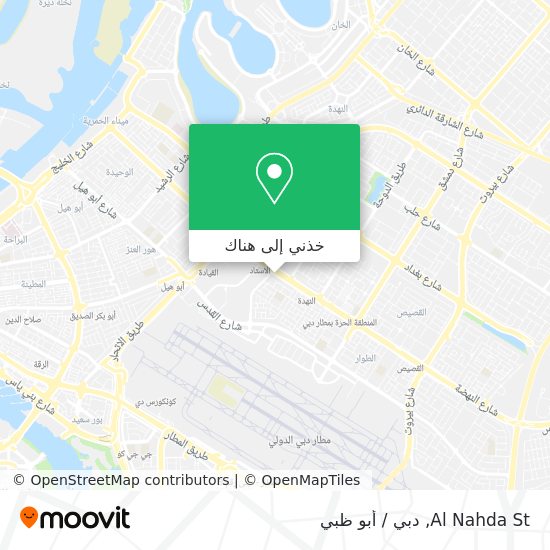 خريطة Al Nahda St