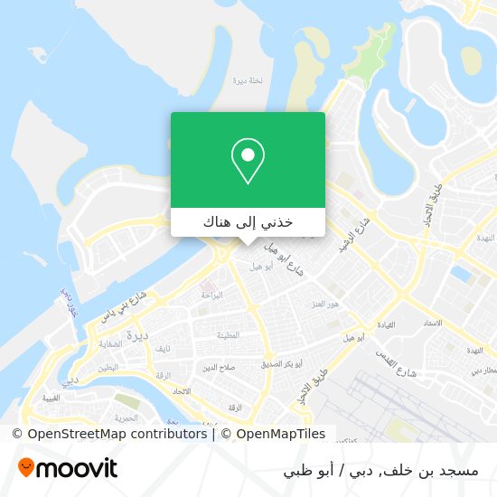 خريطة مسجد بن خلف