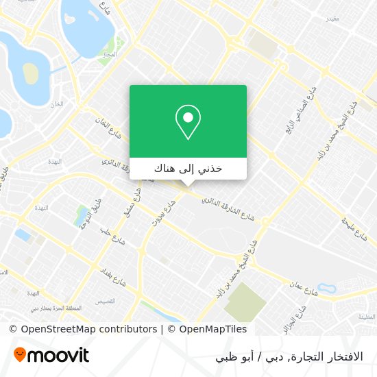 خريطة الافتخار التجارة