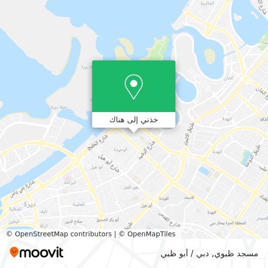 خريطة مسجد ظبوي