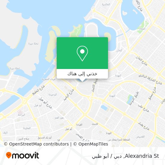 خريطة Alexandria St