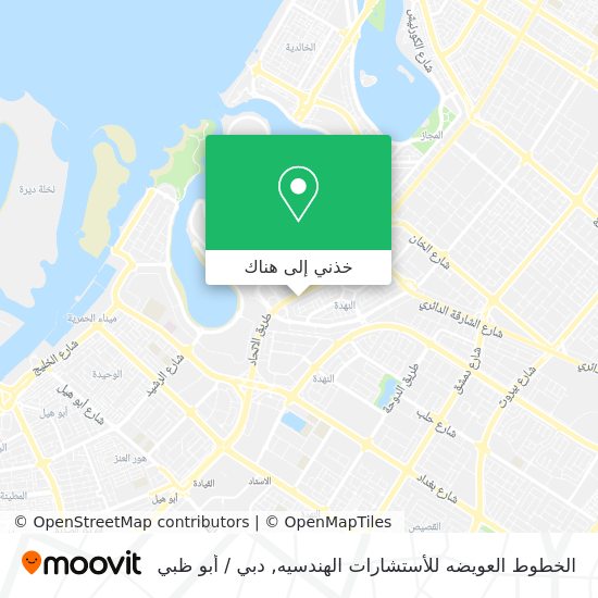 خريطة الخطوط العويضه للأستشارات الهندسيه