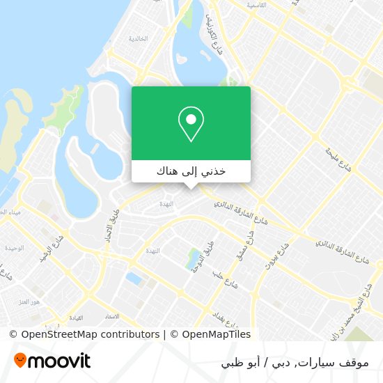 خريطة موقف سيارات