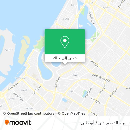 خريطة برج الدوحه