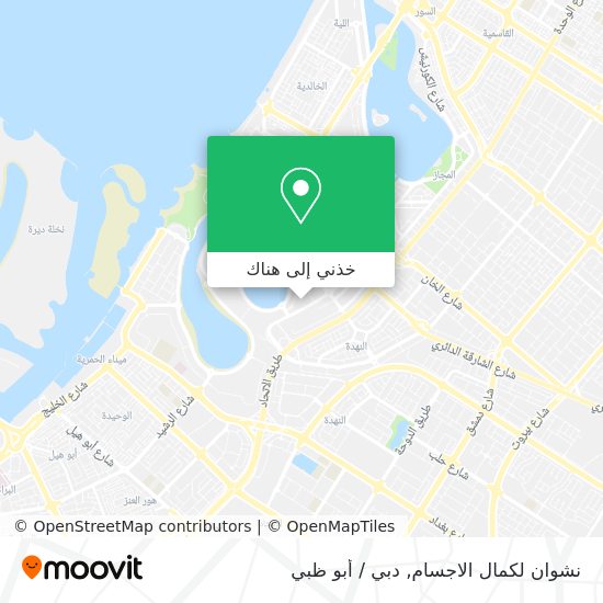 خريطة نشوان لكمال الاجسام