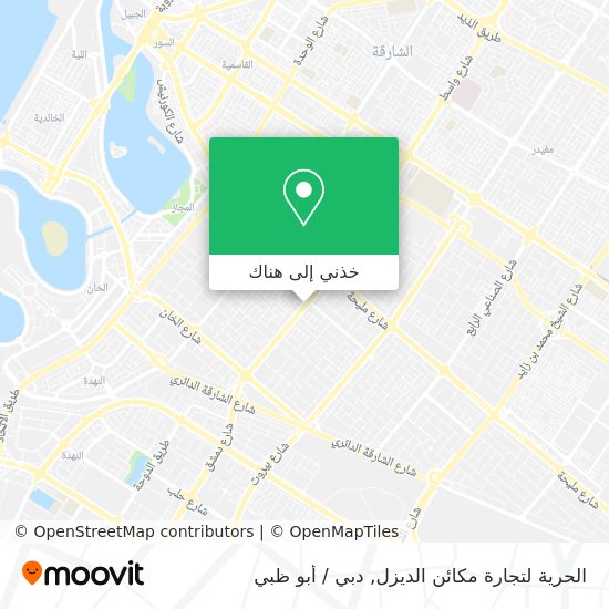 خريطة الحرية لتجارة مكائن الديزل