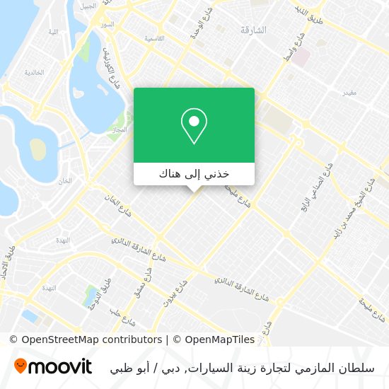 خريطة سلطان المازمي لتجارة زينة السيارات