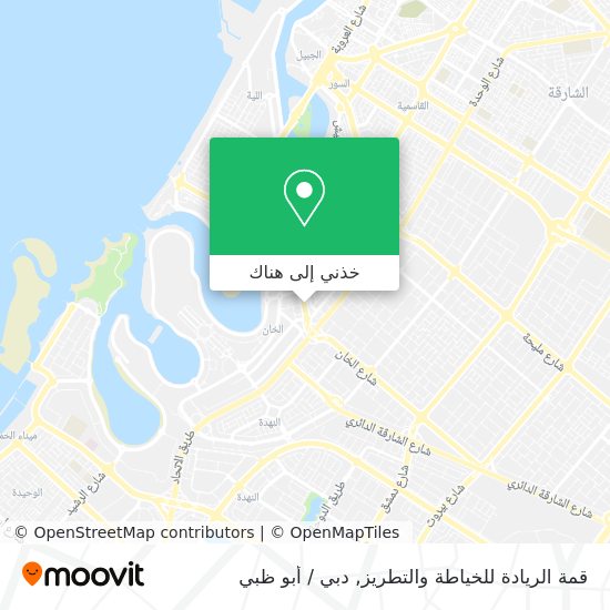 خريطة قمة الريادة للخياطة والتطريز