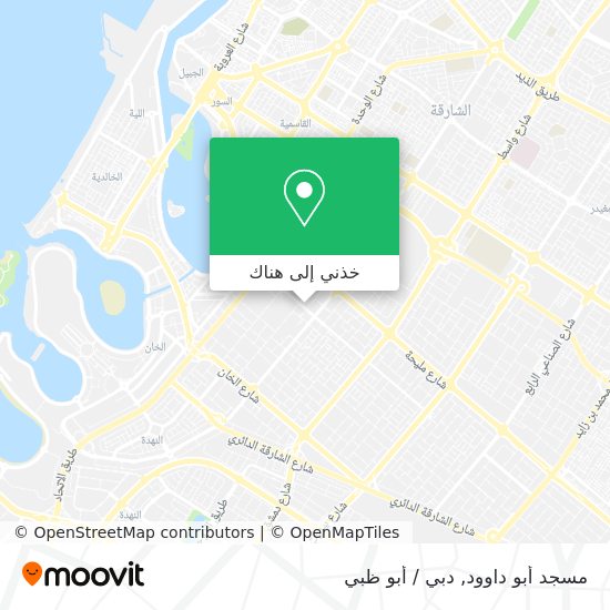 خريطة مسجد أبو داوود