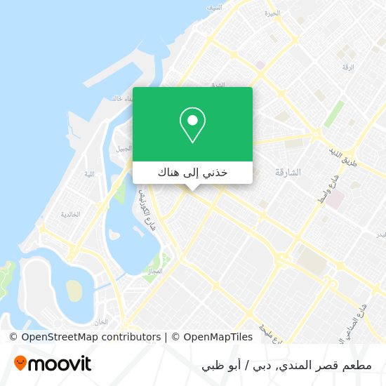 خريطة مطعم قصر المندي