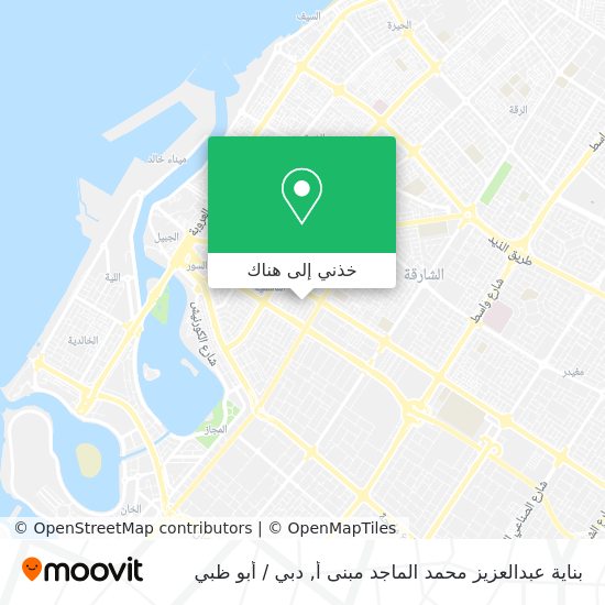 خريطة بناية عبدالعزيز محمد الماجد مبنى أ