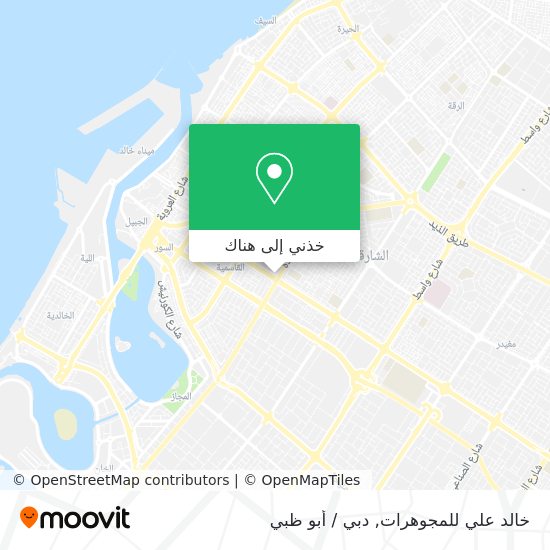 خريطة خالد علي للمجوهرات