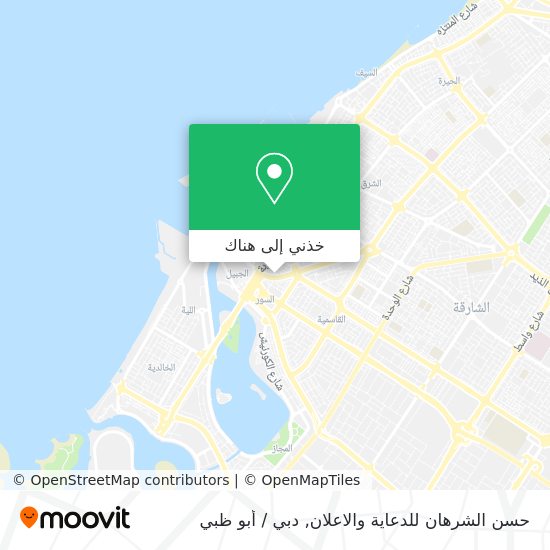 خريطة حسن الشرهان للدعاية والاعلان