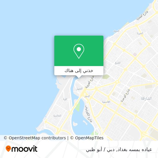 خريطة عياده بمسه بغداد