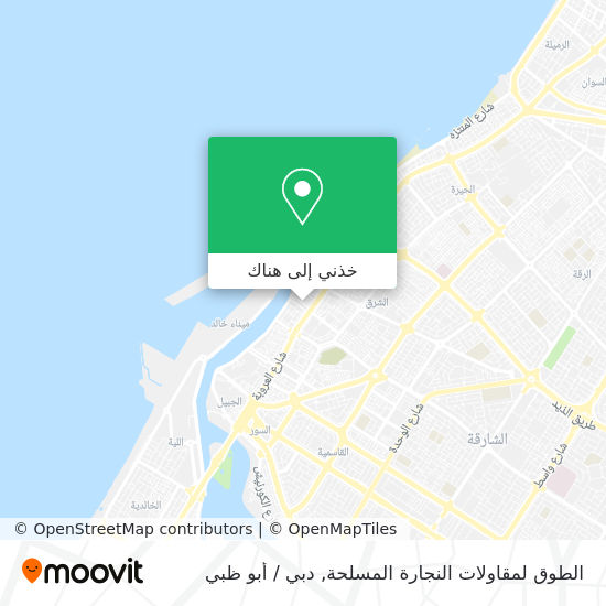 خريطة الطوق لمقاولات النجارة المسلحة