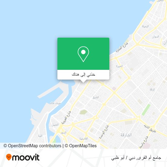 خريطة جامع أم القرى