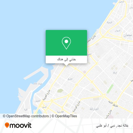 خريطة بقالة نجد