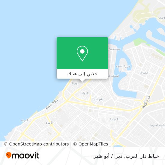 خريطة خياط دار العرب