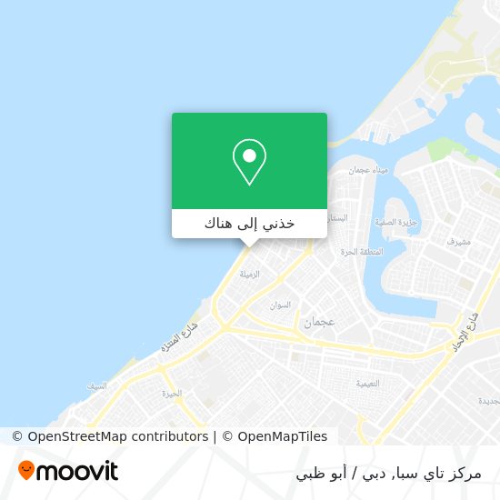 خريطة مركز تاي سبا