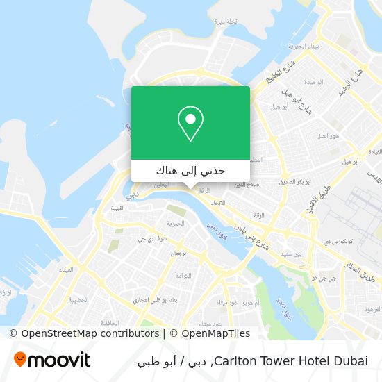 خريطة Carlton Tower Hotel Dubai
