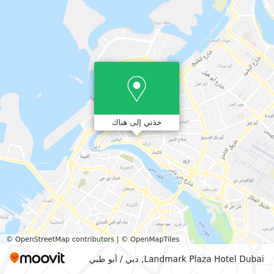 خريطة Landmark Plaza Hotel Dubai