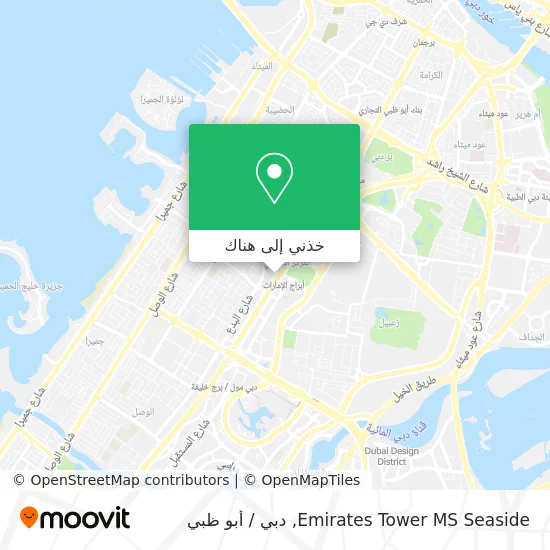 خريطة Emirates Tower MS Seaside