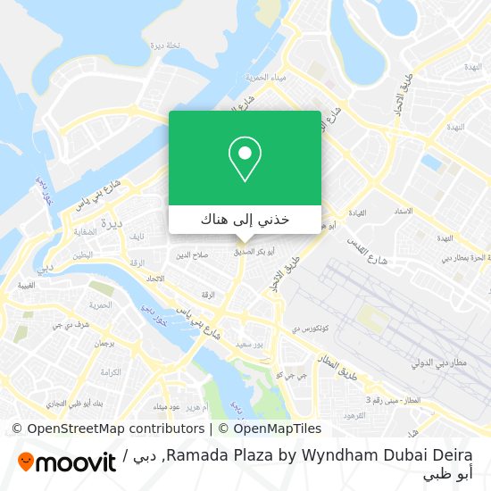 خريطة Ramada Plaza by Wyndham Dubai Deira