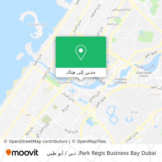 خريطة Park Regis Business Bay Dubai