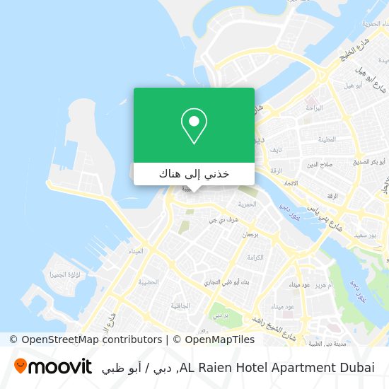 خريطة AL Raien Hotel Apartment Dubai