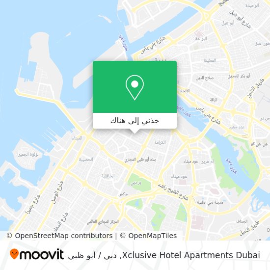 خريطة Xclusive Hotel Apartments Dubai