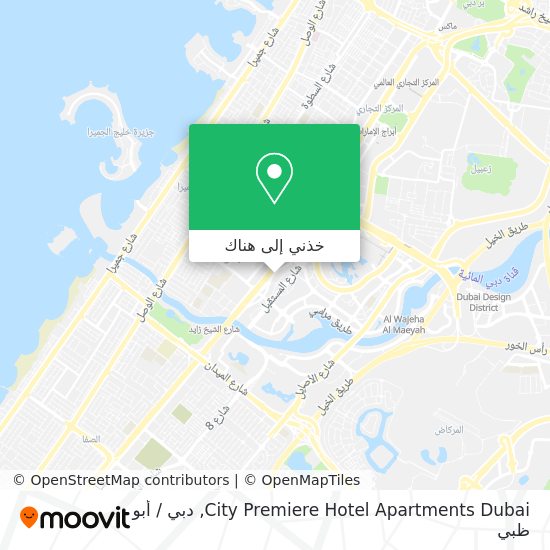 خريطة City Premiere Hotel Apartments Dubai