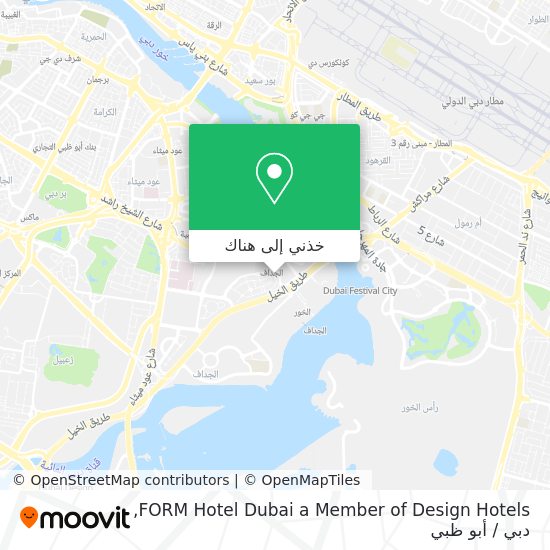خريطة FORM Hotel Dubai a Member of Design Hotels