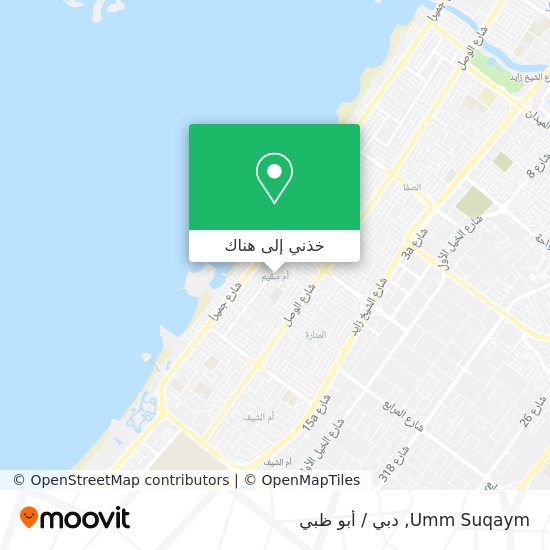 خريطة Umm Suqaym