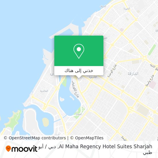 خريطة Al Maha Regency Hotel Suites Sharjah