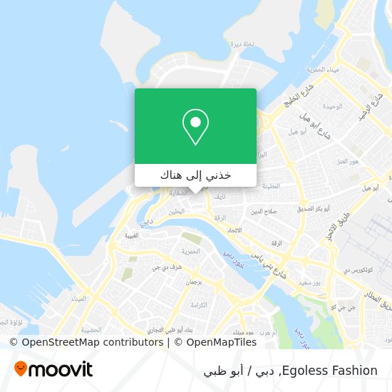 خريطة Egoless Fashion