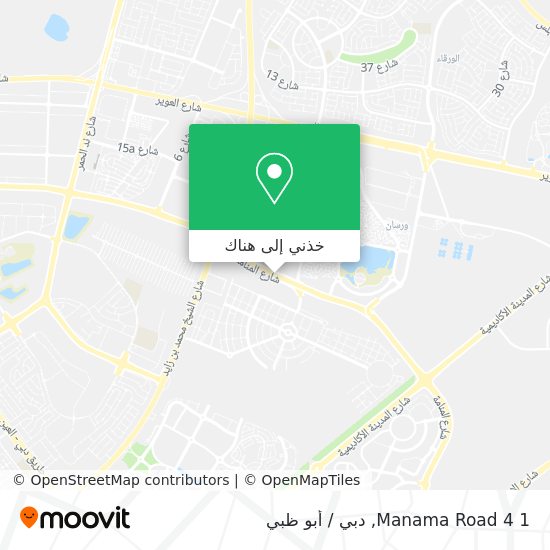 خريطة Manama Road 4 1