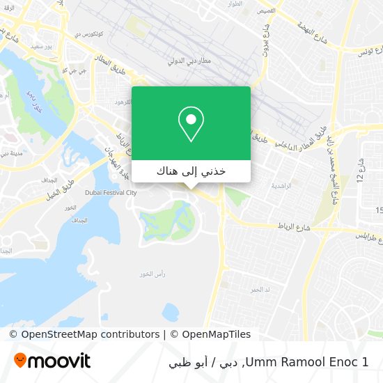 خريطة Umm Ramool Enoc 1