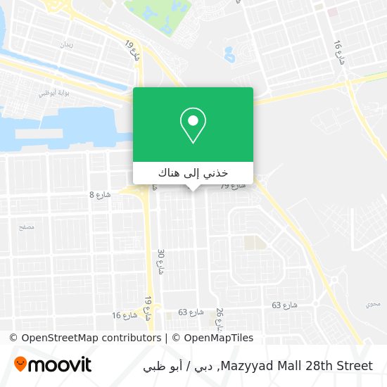 خريطة Mazyyad Mall 28th Street