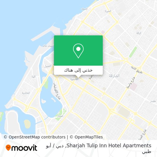 خريطة Sharjah Tulip Inn Hotel Apartments