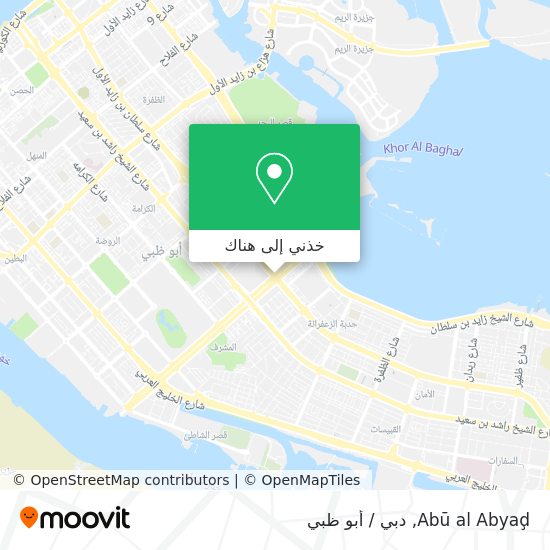 خريطة Abū al Abyaḑ