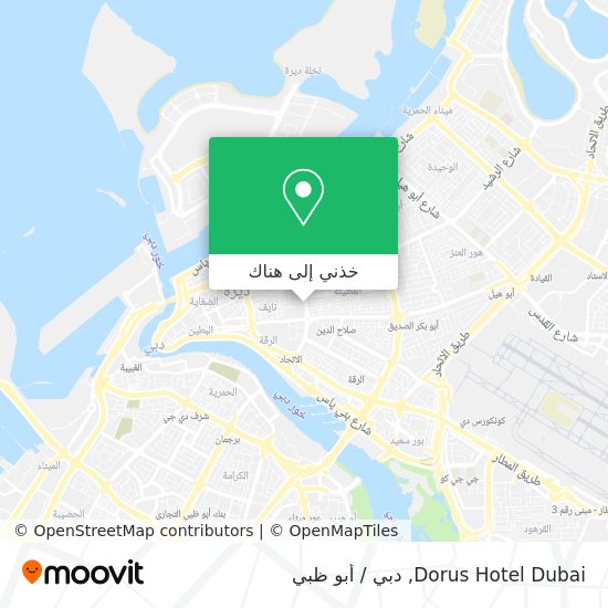 خريطة Dorus Hotel Dubai