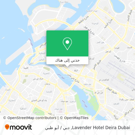 خريطة Lavender Hotel Deira Dubai