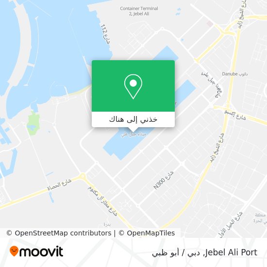 خريطة Jebel Ali Port
