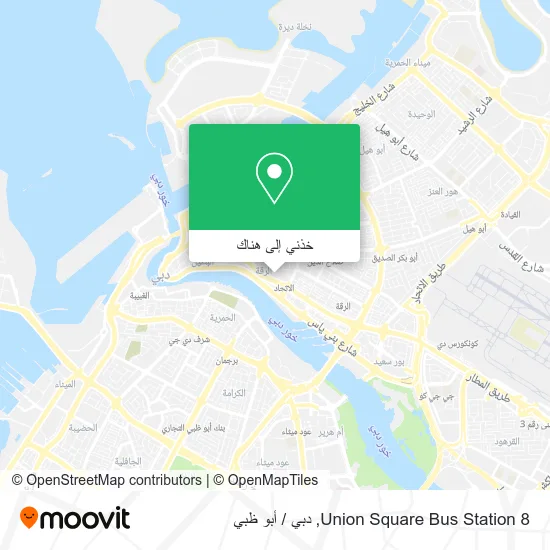 خريطة Union Square Bus Station 8