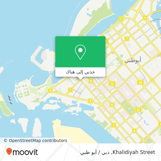 خريطة Khalidiyah Street